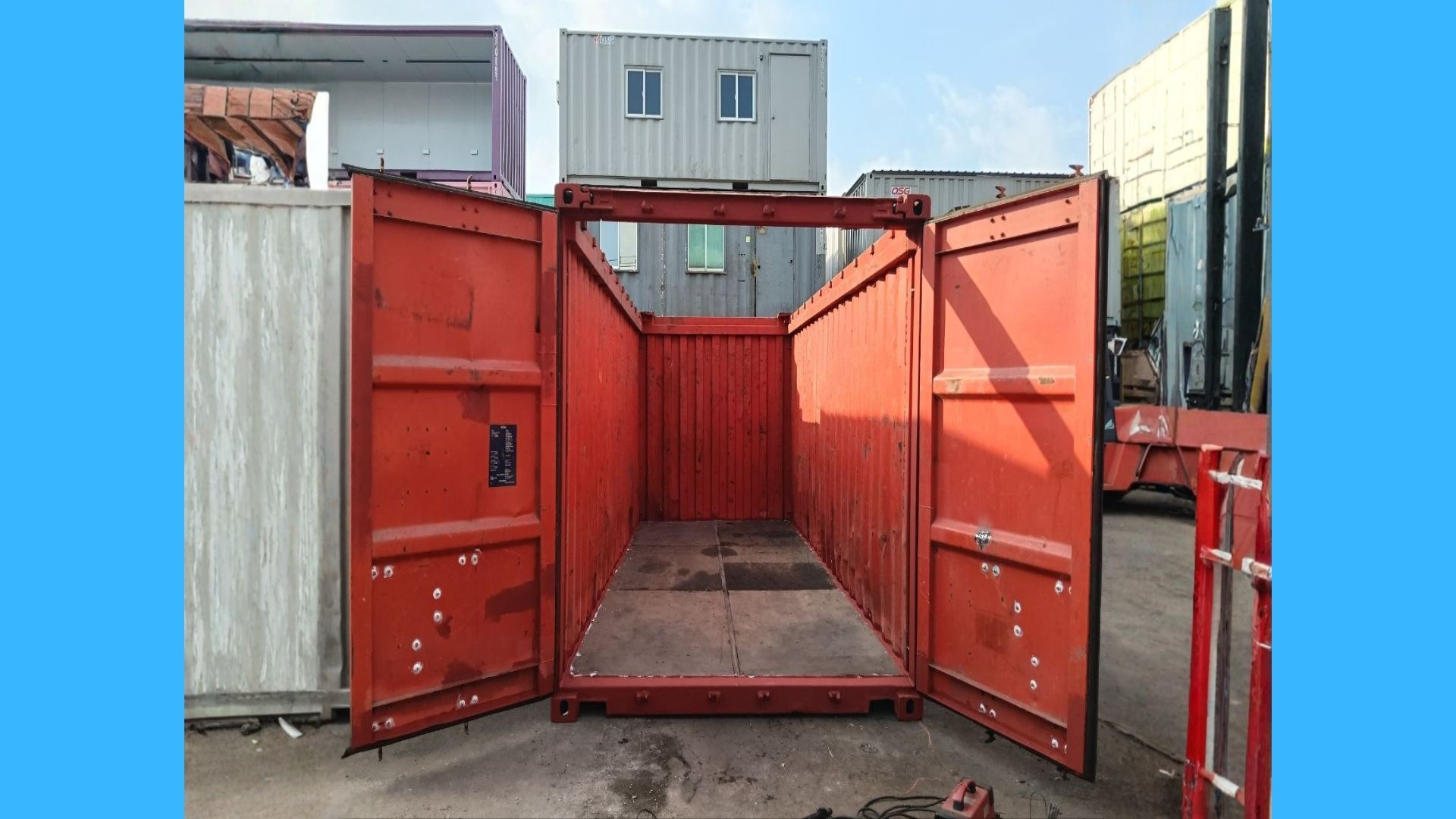 Choosing an Open Top Shipping Container
