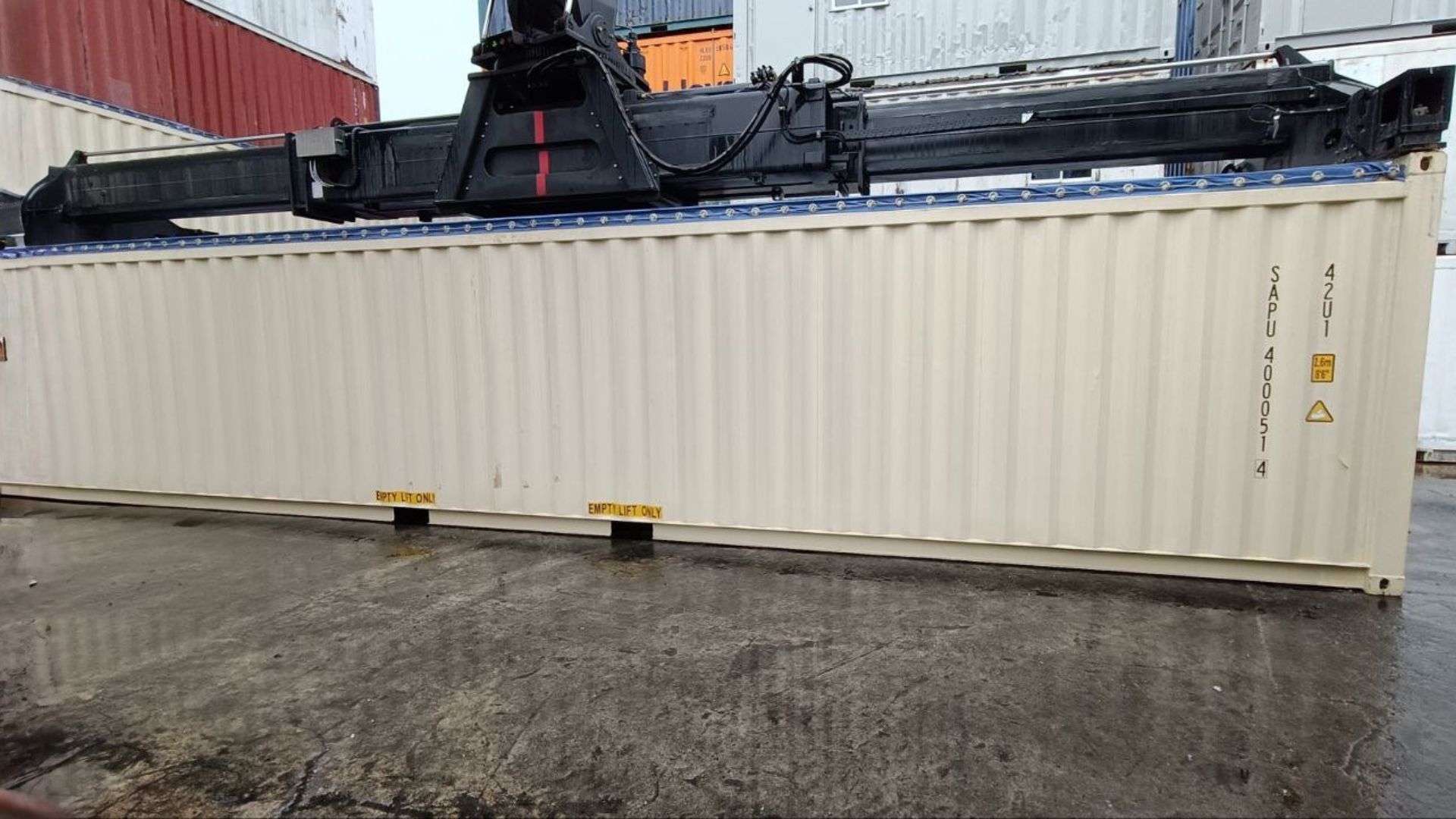 Essential 40ft open top container specification checks