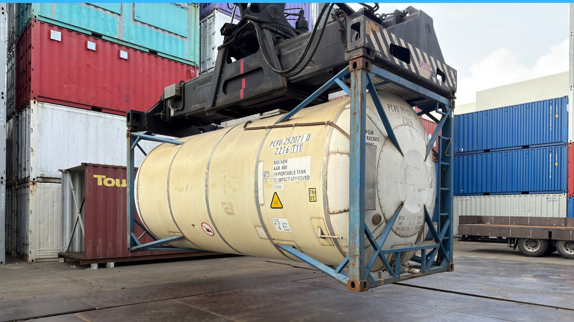 Safe Bulk Liquid Shipping with an ISO Container