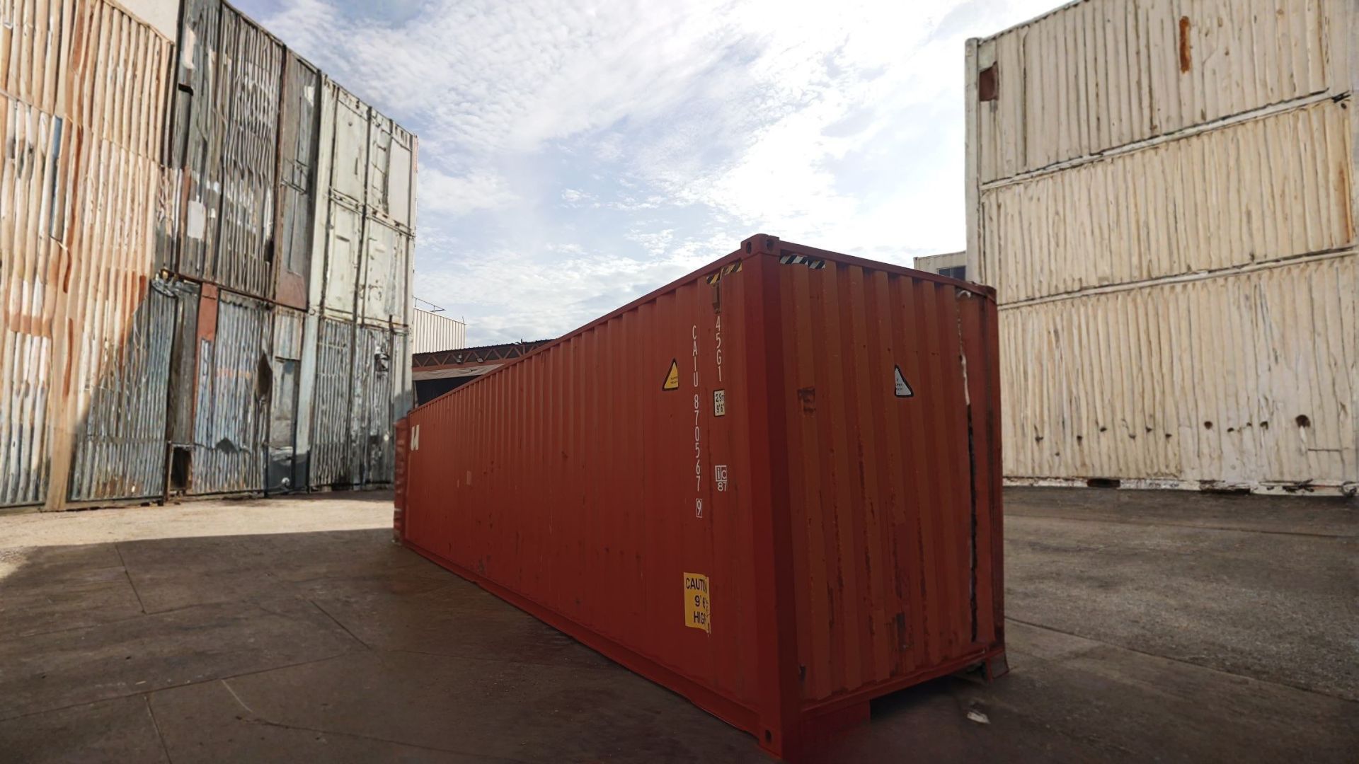 Evaluating a High Cube Sea Container