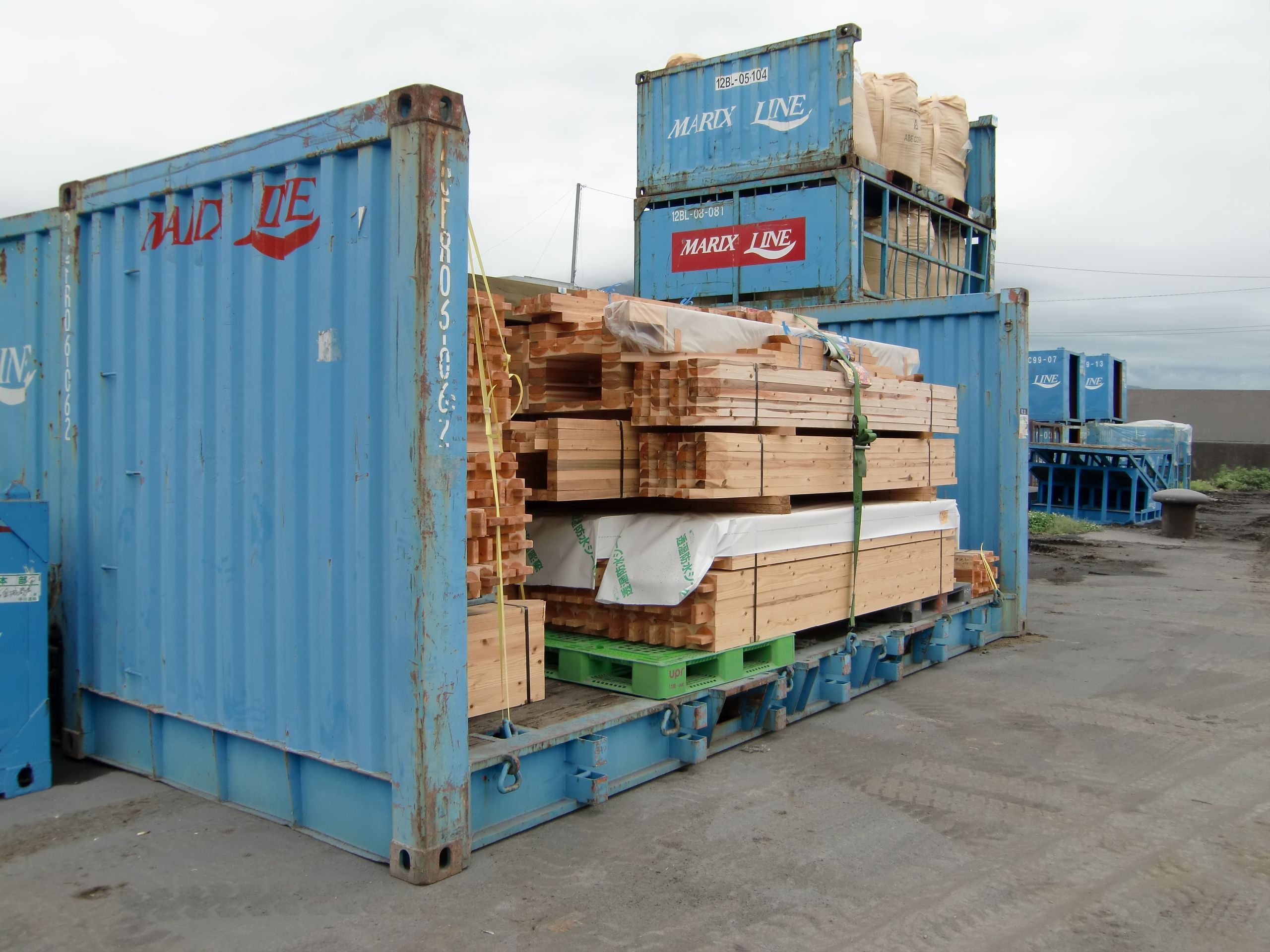 Flat Rack Container in Vancouver, Canada | OSG Containers