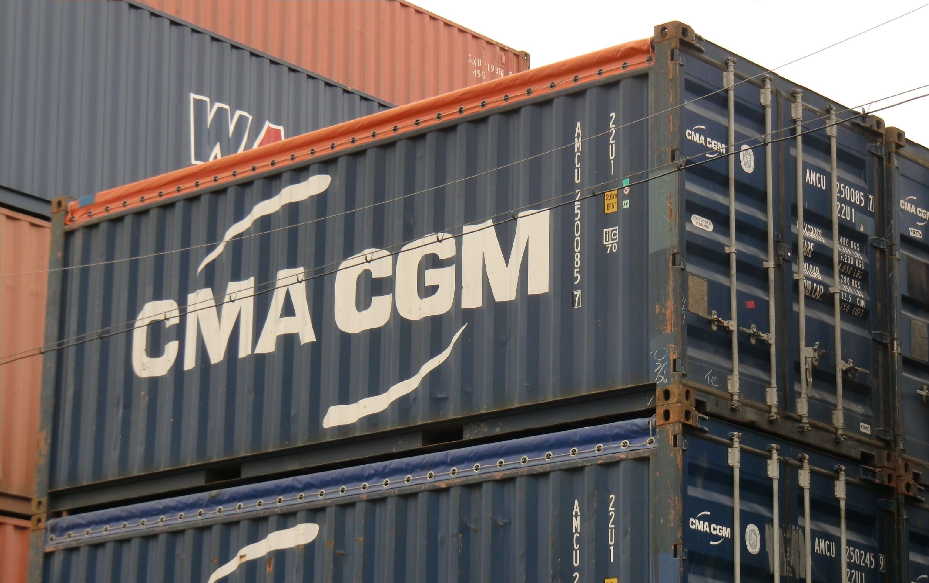 Open Top Container in Belawan