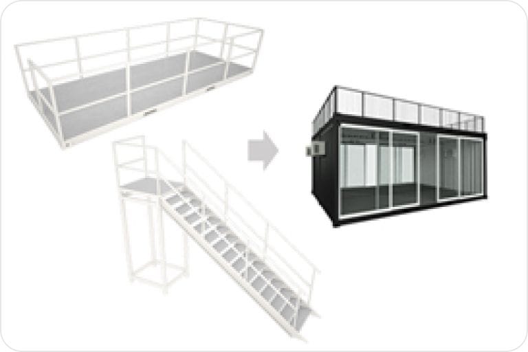 Platform & Stairs
