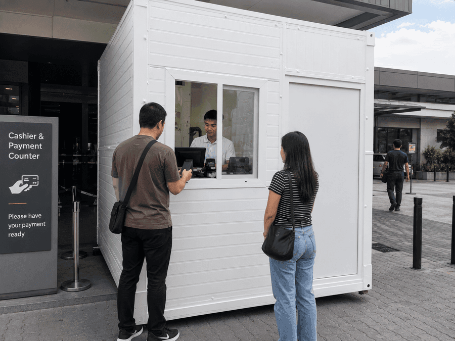 Cashier & Payment Counter