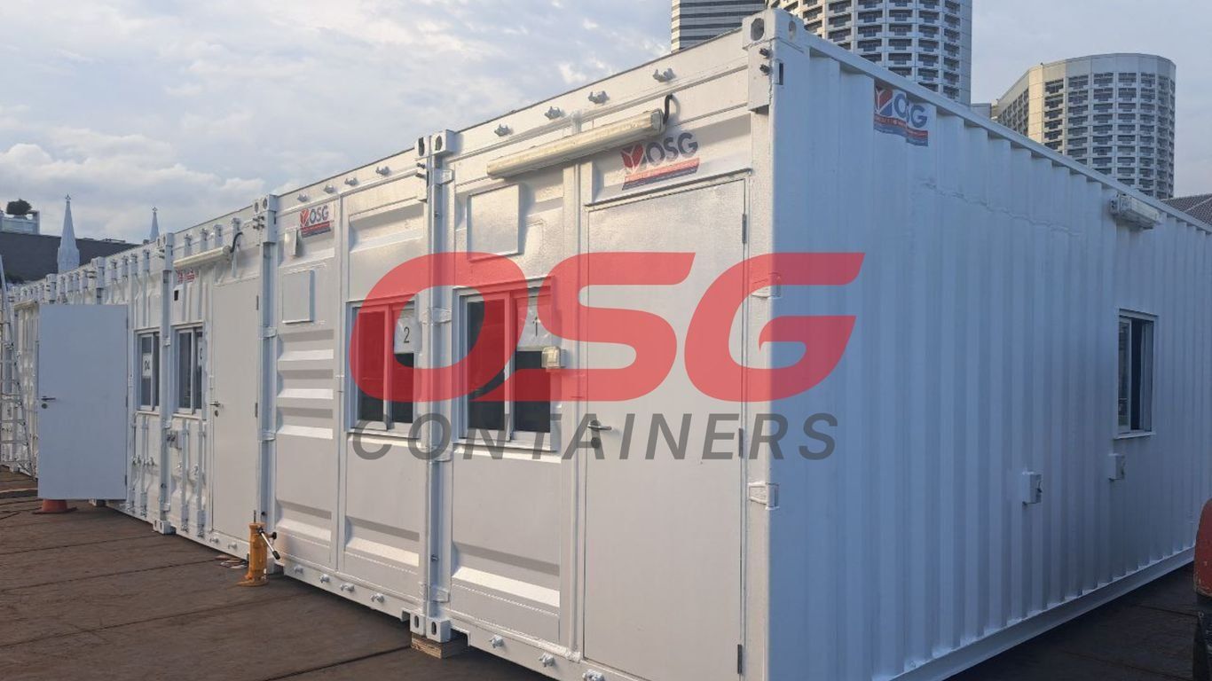 High Cube Sea Can planning for modular storage systems | OSG Containers ...