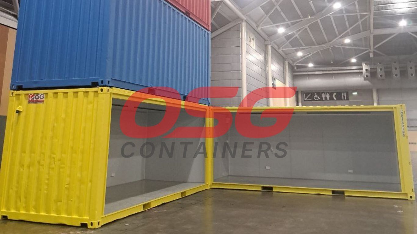How to Handle Cargo Safely Using Open Top Containers