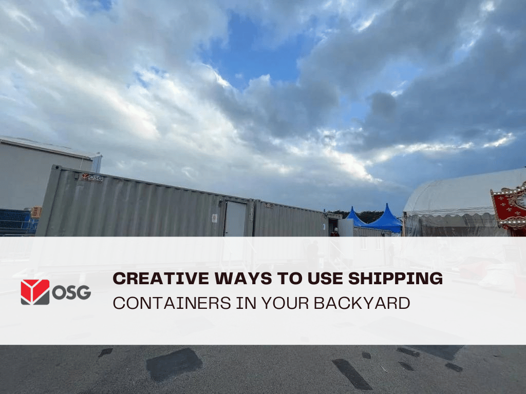 Creative Ways to Use Shipping Containers in Your Backyard