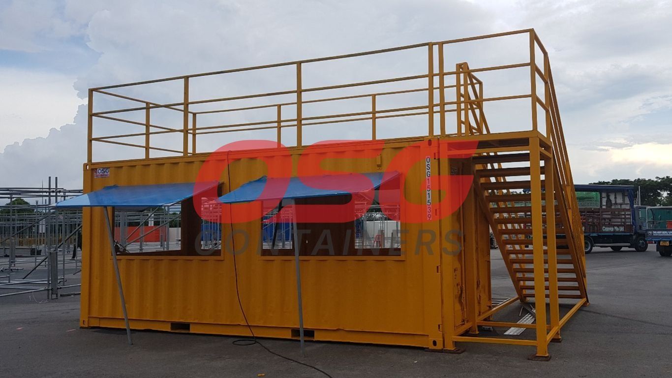 Maximizing Space: The Versatile Uses of a 20 ft Container