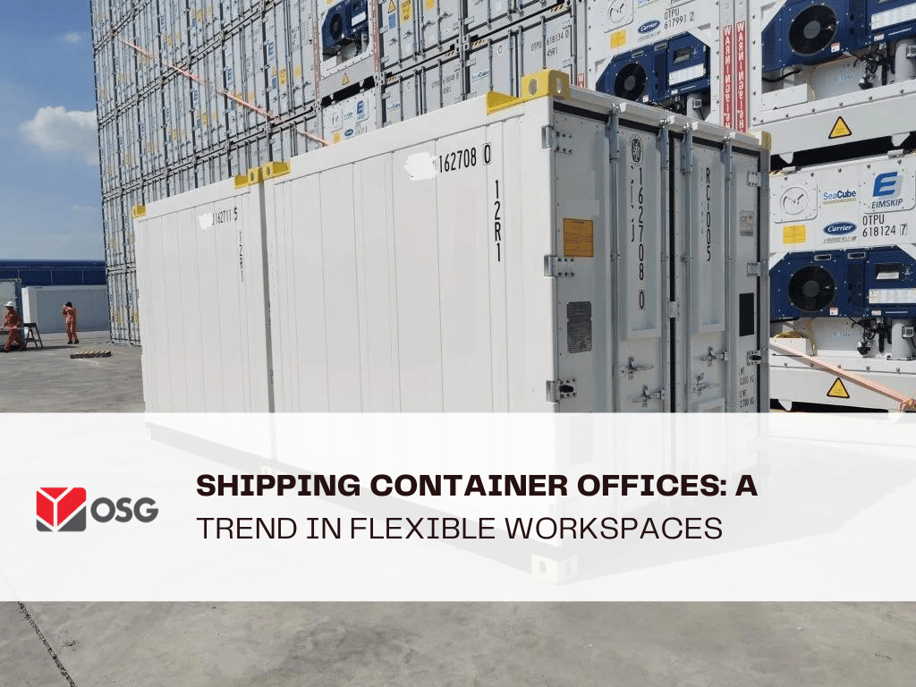 Shipping Container Offices: A Trend in Flexible Workspaces