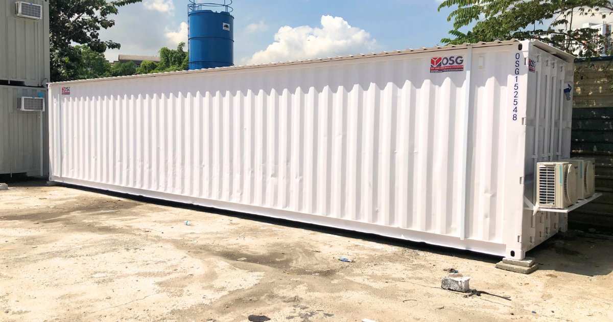 Portable container office in Adelaide