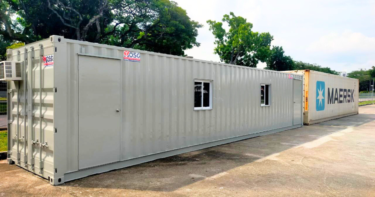 portable office containers Melbourne, mobile storage units Melbourne, customizable site office containers