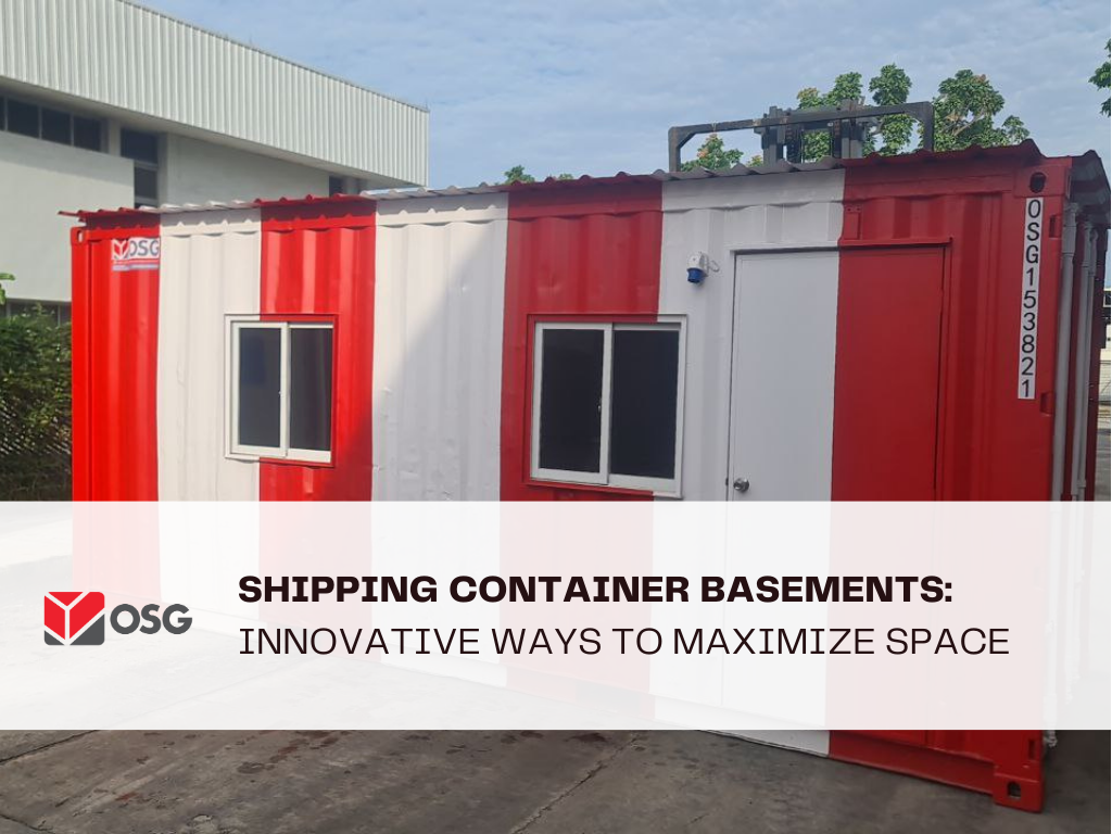 Shipping Container Basements: Innovative Ways to Maximize Space