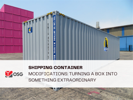 Shipping Container Modifications: Turning a Box into Something Extraordinary
