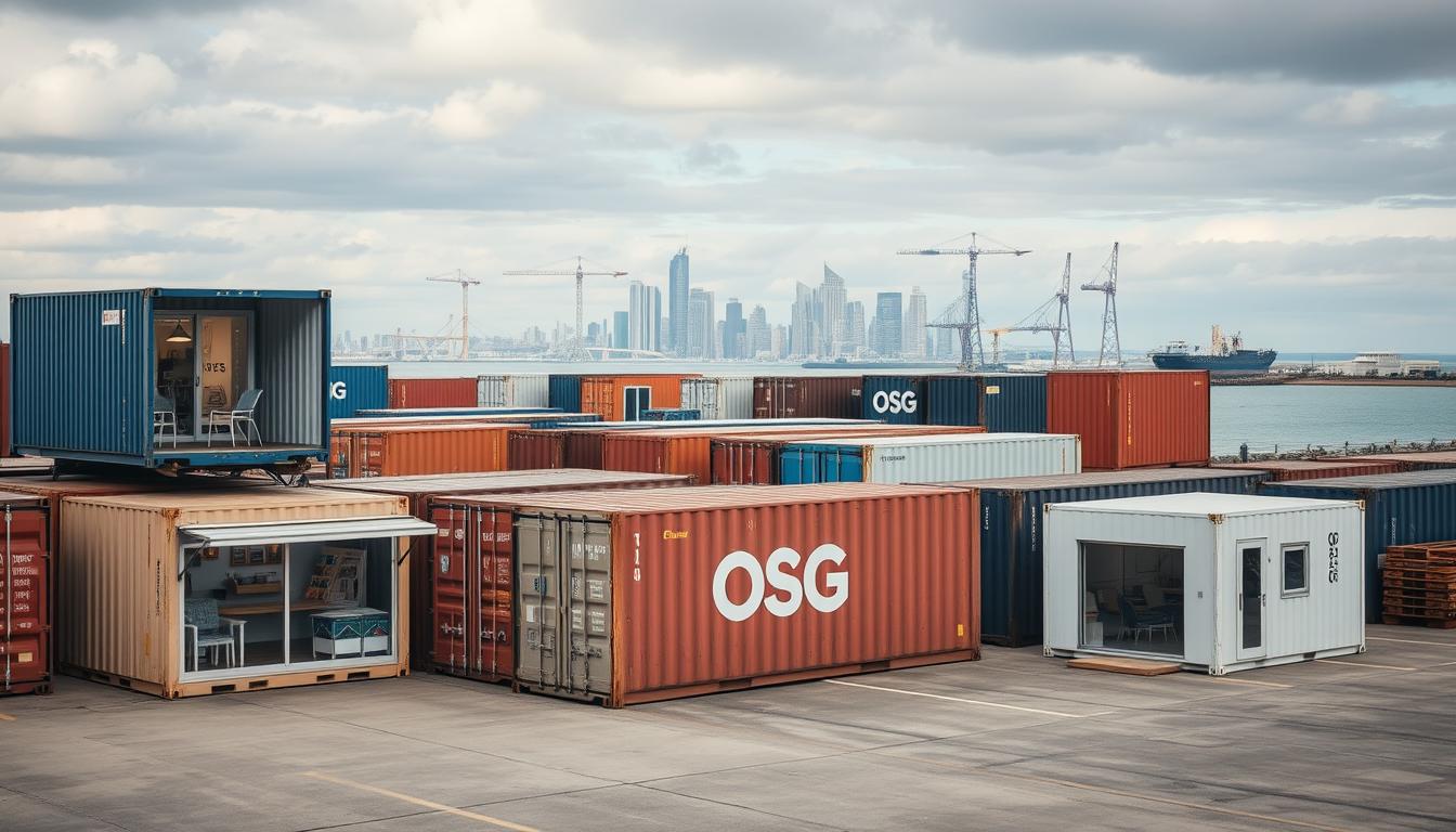 commercial applications of sea containers