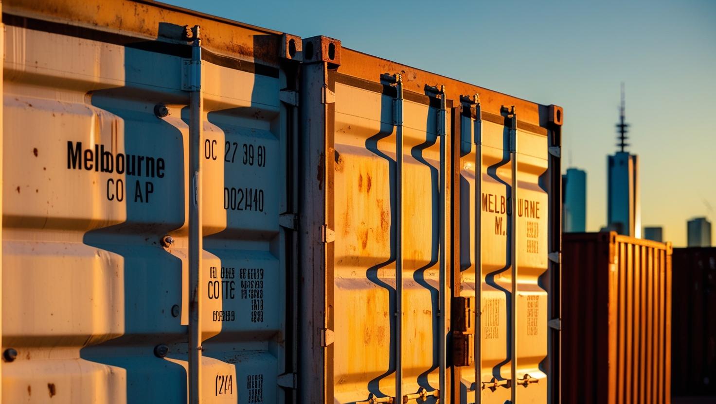 Osg Containers Shipping Containers in Melbourne