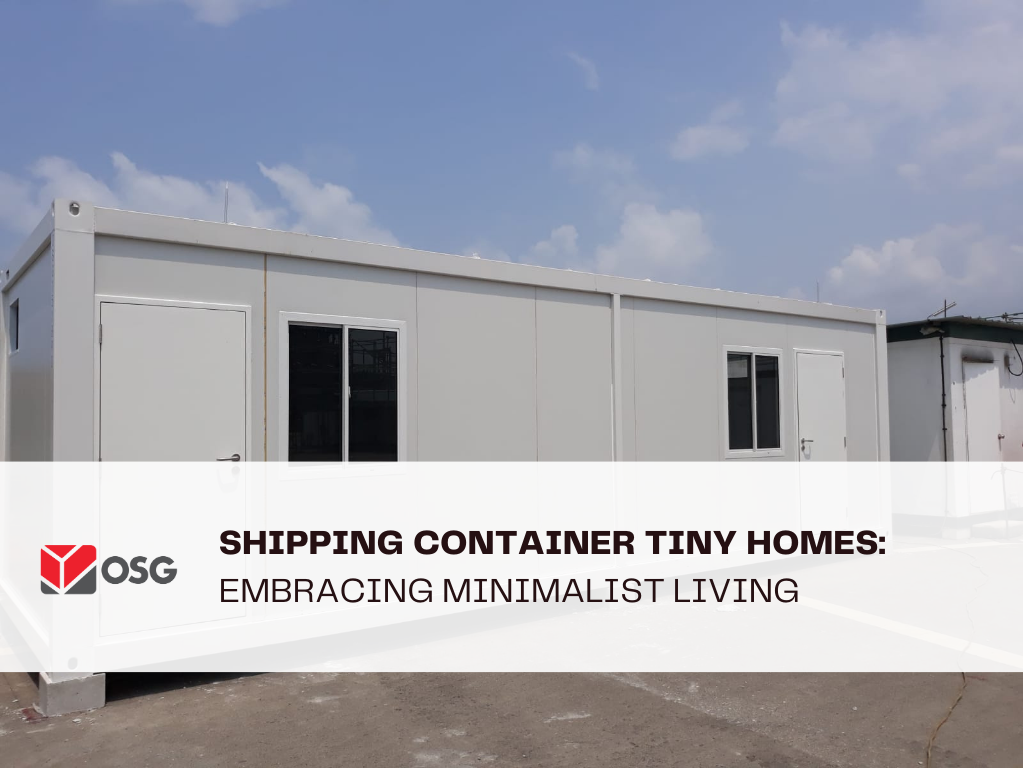 Shipping Container Tiny Homes: Embracing Minimalist Living