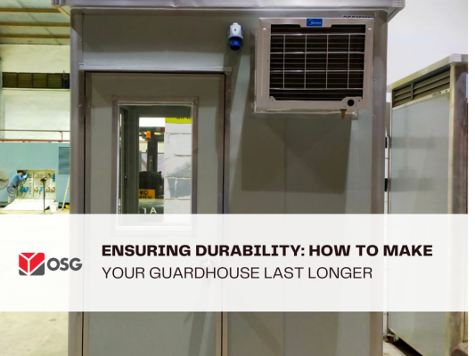 Ensuring Durability: How to Make Your Guardhouse Last Longer
