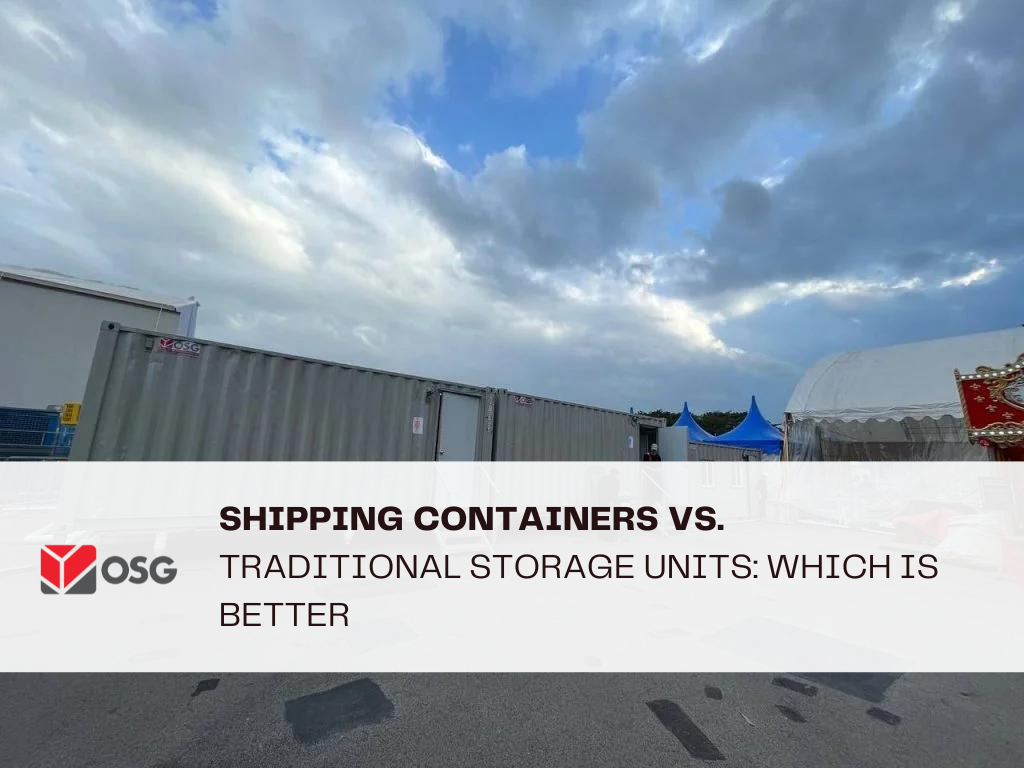 Shipping Containers vs. Traditional Storage Units: Which is Better