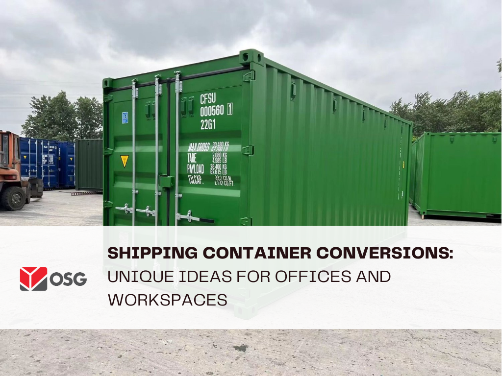Shipping Container Conversions: Unique Ideas for Offices and Workspaces