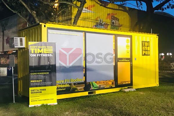 cafe container, shipping container architecture, container designs, container events, container shops, container displays, container pop-up, container kitchen, container bar, temporary space, container backdrop, event container, gym container, container gym